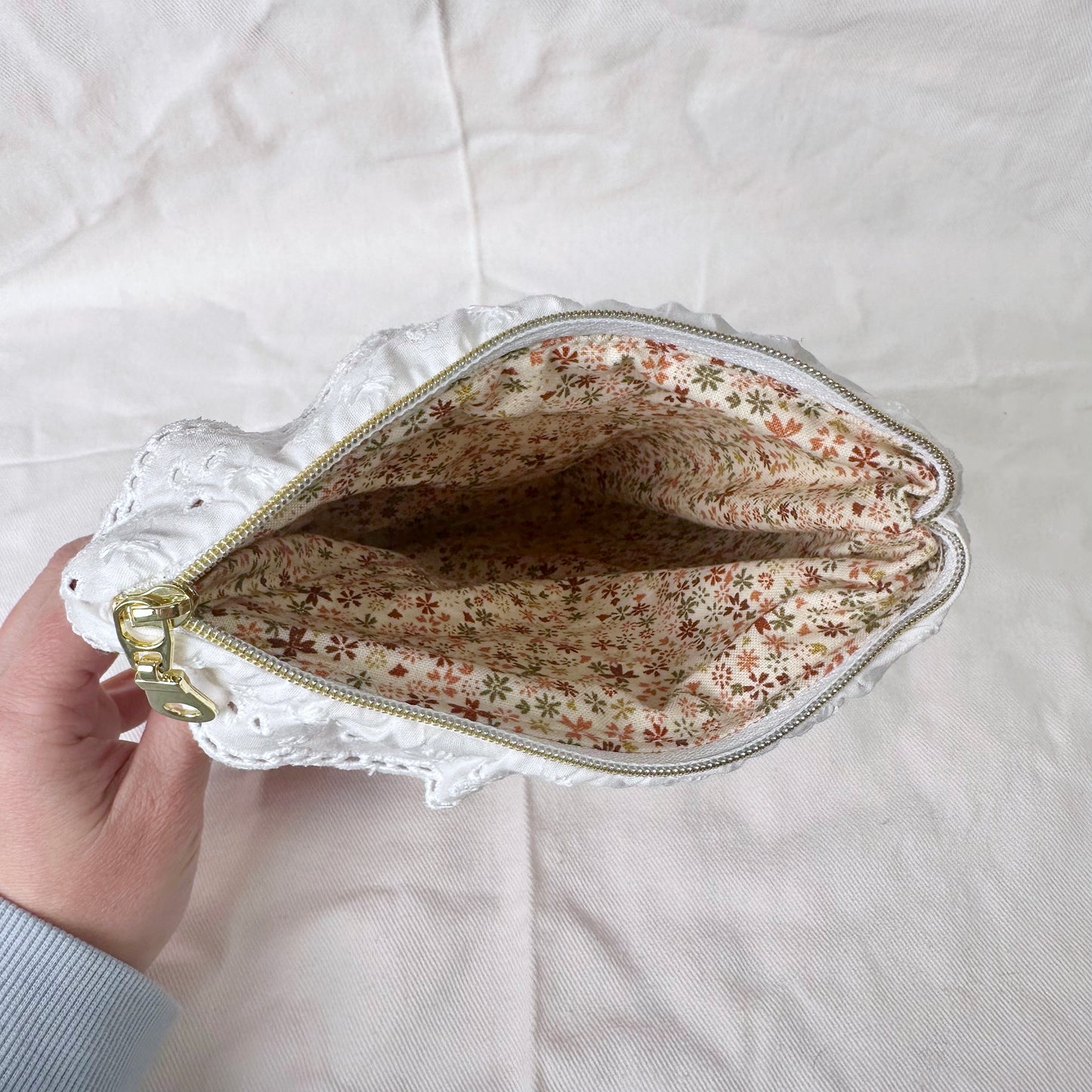 Brown Gingham Kindle Sleeve