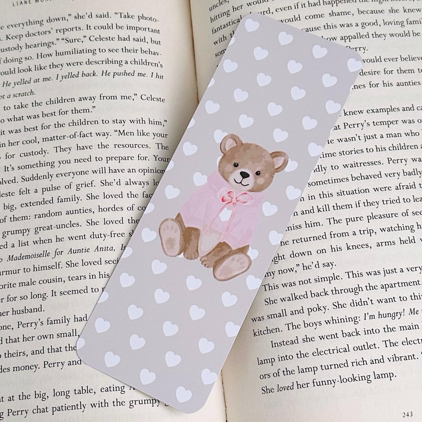 Sweet Teddy Bear Bookmarks