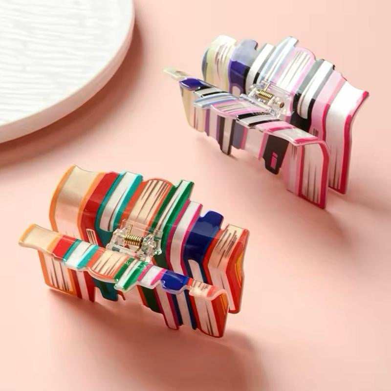 Book Stack Design Claw Clip