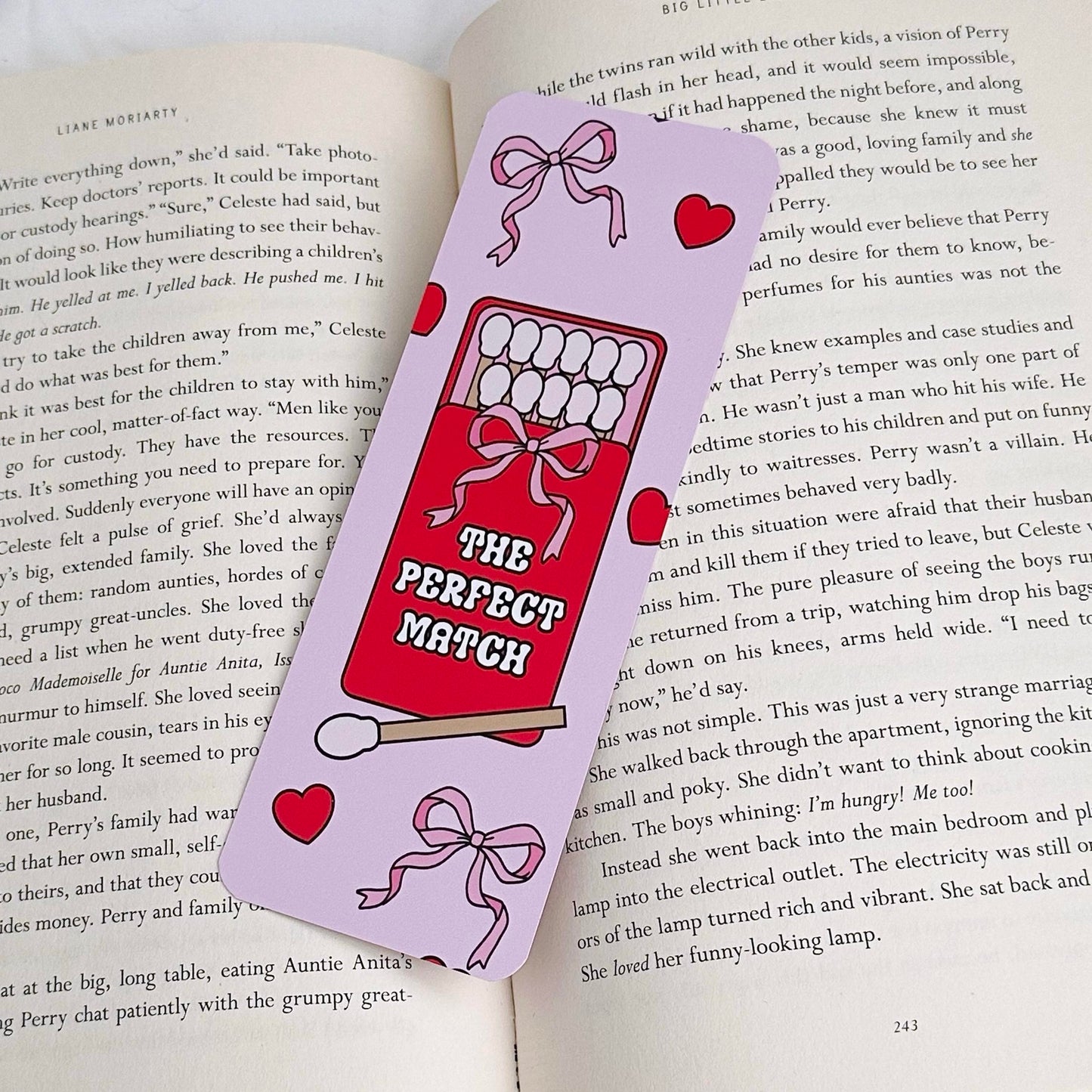 Coquette Valentines Bookmarks