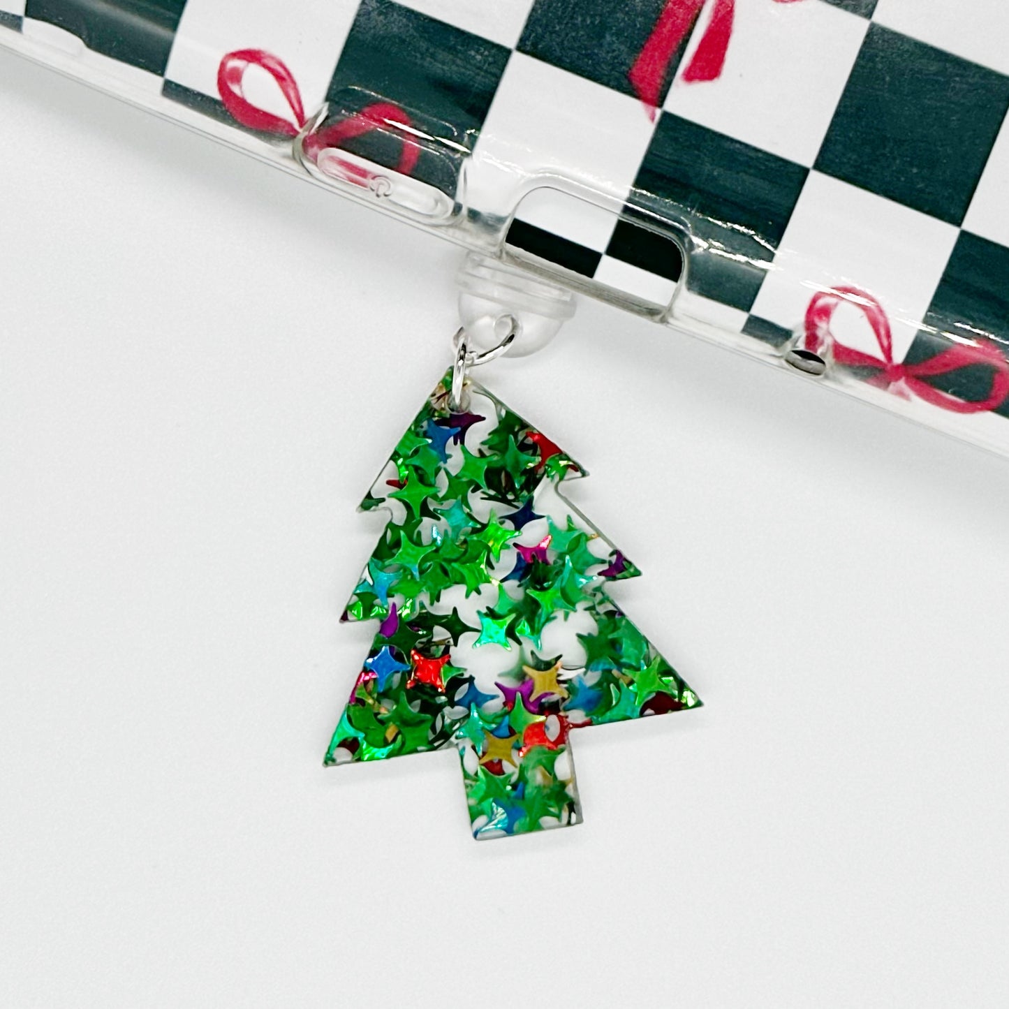 Sparkly Christmas Trees Kindle Charms