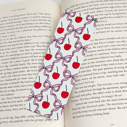 Cherries & Bows Bookmarks