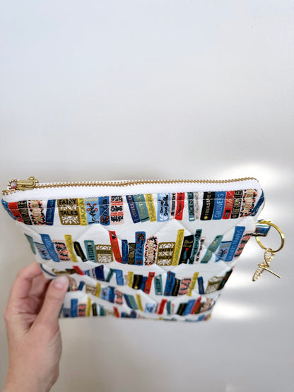 Vintage Book Shelf Kindle Sleeve