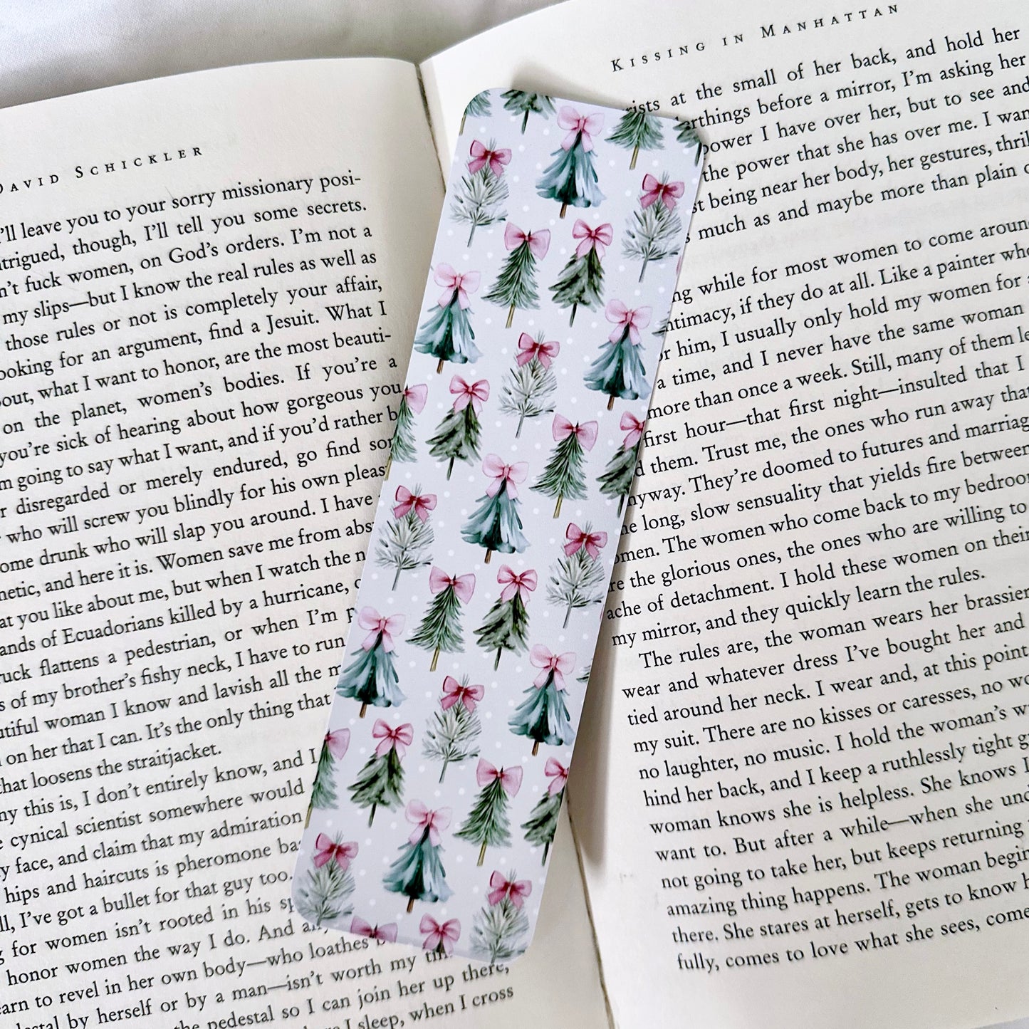 Green Christmas Bookmarks