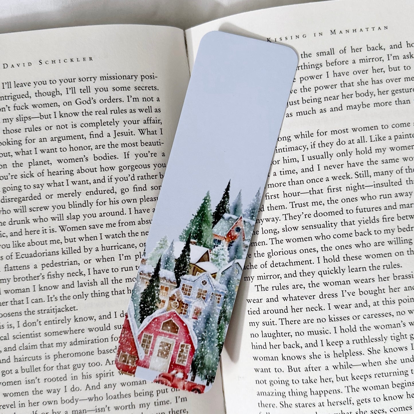 Christmas Village Bookmarks