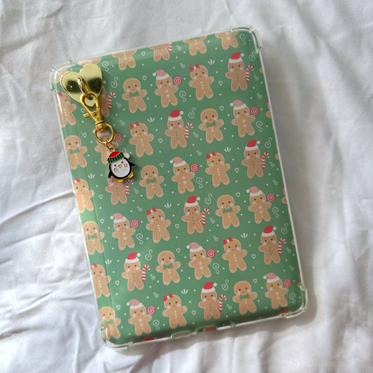 Gingerbread Couple Christmas Kindle Insert