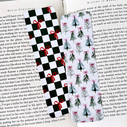 Green Christmas Bookmarks