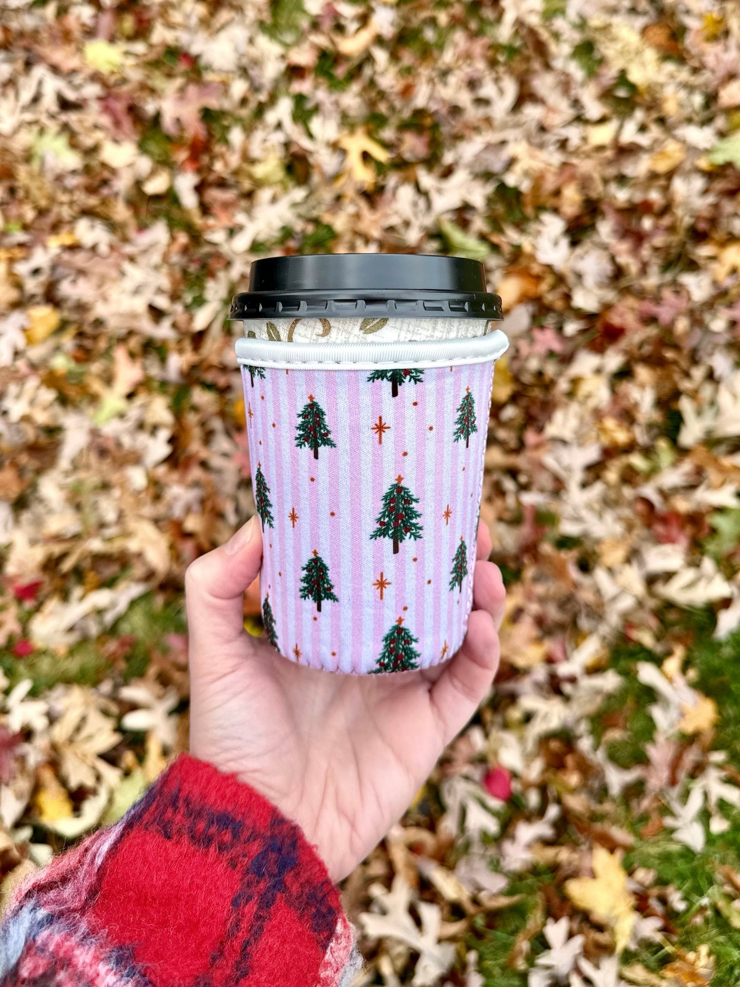 Christmas Trees Cup Coozie