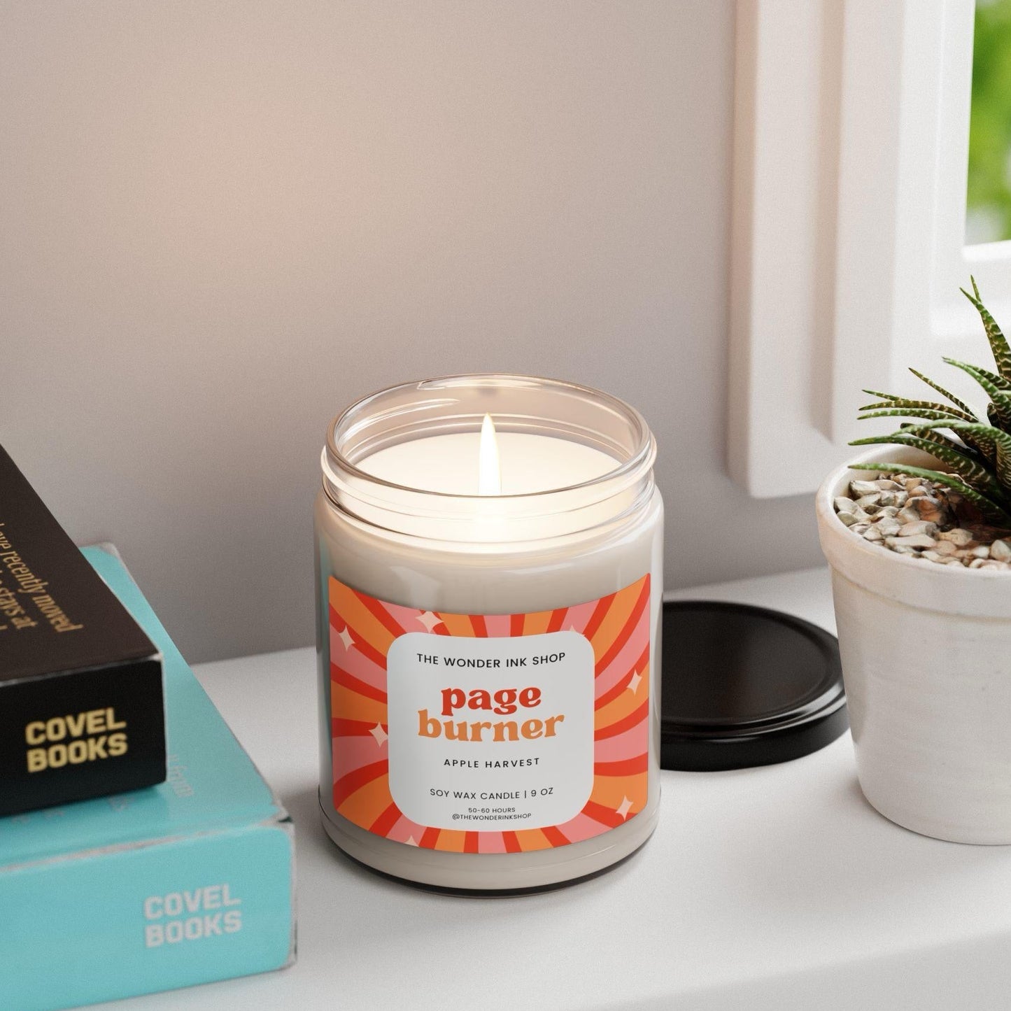 Page Burner | Bookish Scented Soy Candle (9oz)