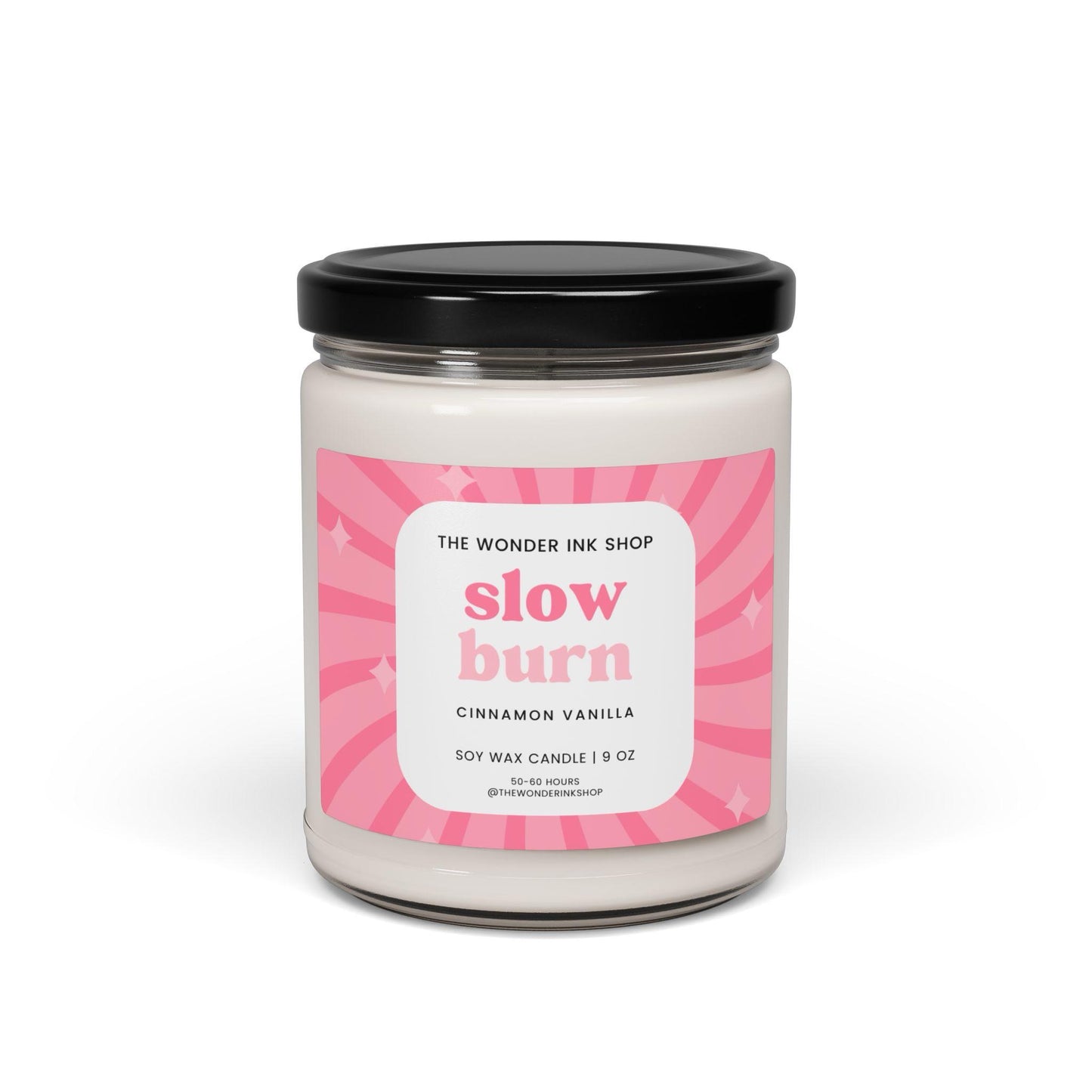 Slow Burn | Bookish Scented Soy Candle (9oz)