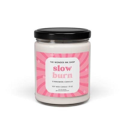 Slow Burn | Bookish Scented Soy Candle (9oz)