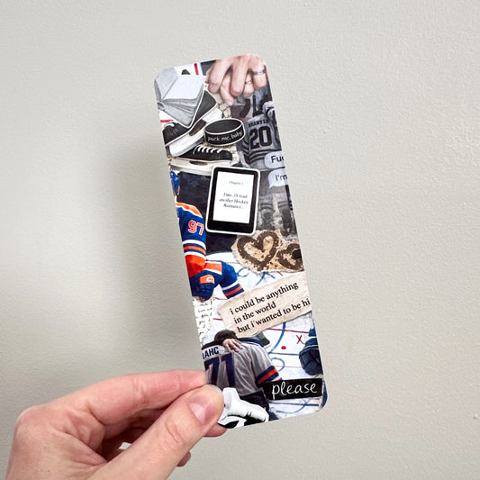 Hockey Romance Lover Bookmark