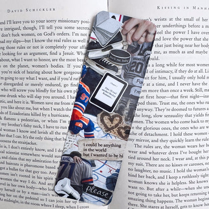 Hockey Romance Lover Bookmark