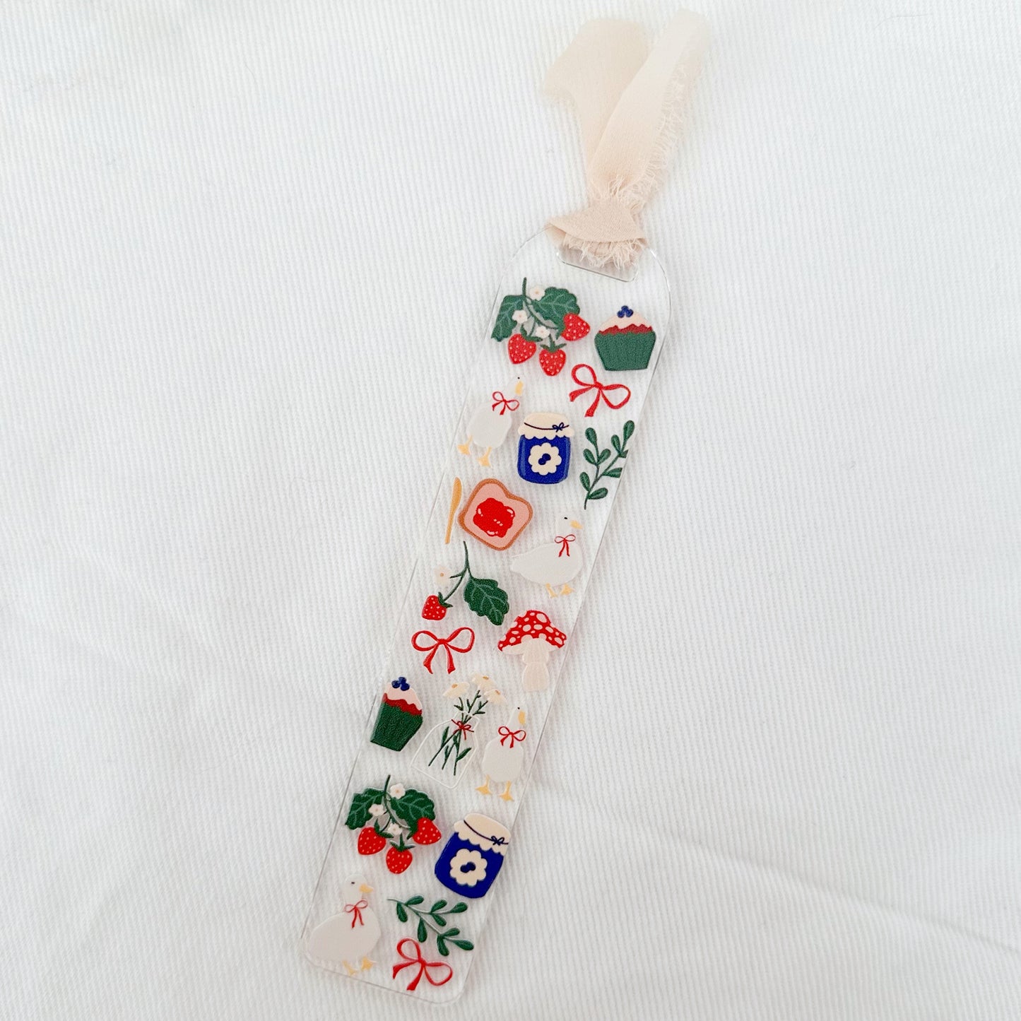 Cottage Goose Acrylic Bookmark