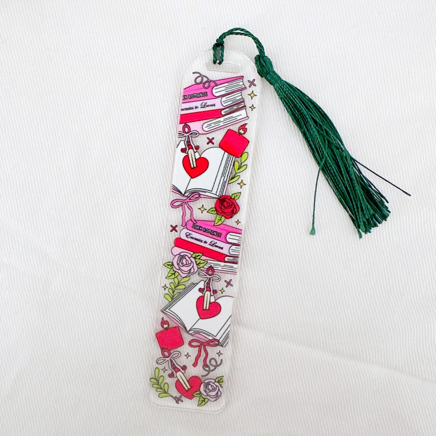 Dark Romance Acrylic Bookmark