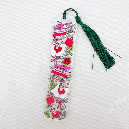 Dark Romance Acrylic Bookmark