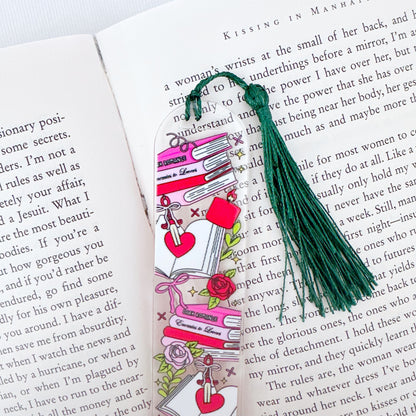 Dark Romance Acrylic Bookmark