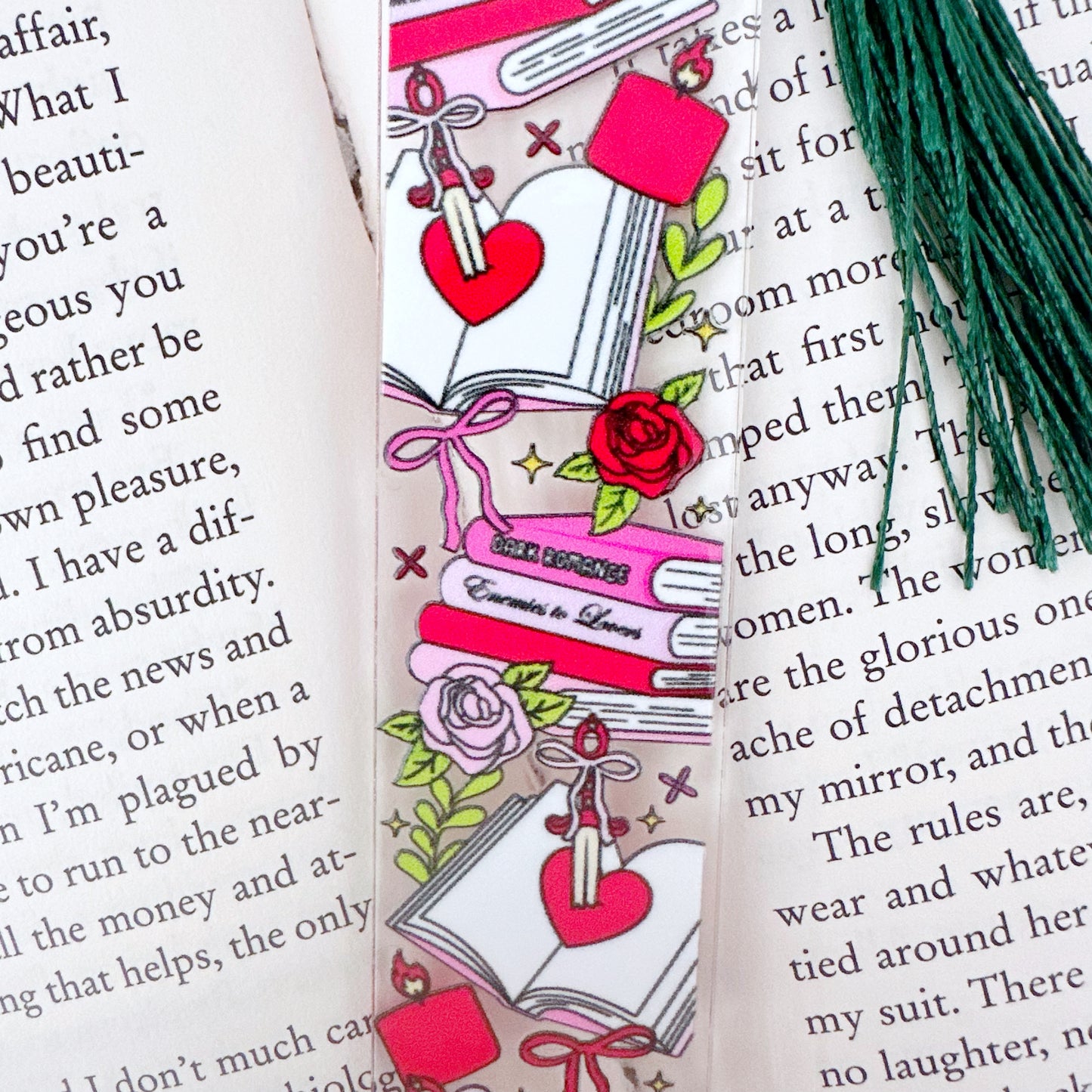 Dark Romance Acrylic Bookmark