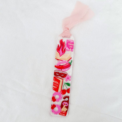 Busy Reading Smut Acrylic Bookmark