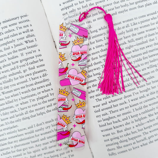 Spice Queen Acrylic Bookmark