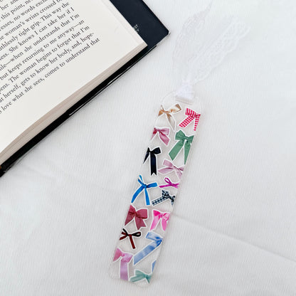 Bows Acrylic Bookmark