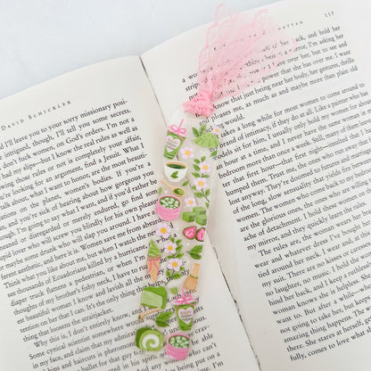 Matcha Girlie Acrylic Bookmark