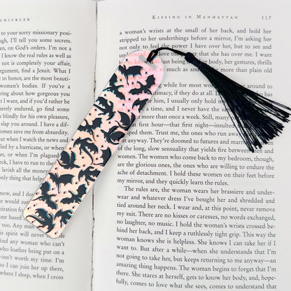 Flying Dragons Holographic Acrylic Bookmark
