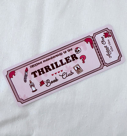 Movie Ticket Style Bookmarks
