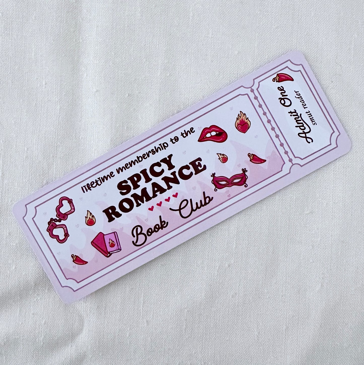 Movie Ticket Style Bookmarks