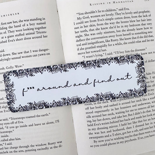 F*** Around And Find Out Bookmark