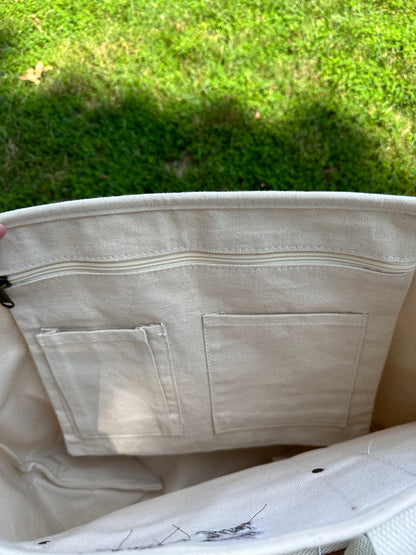 I'm Literally Just A Girl Embroidered Tote Bag