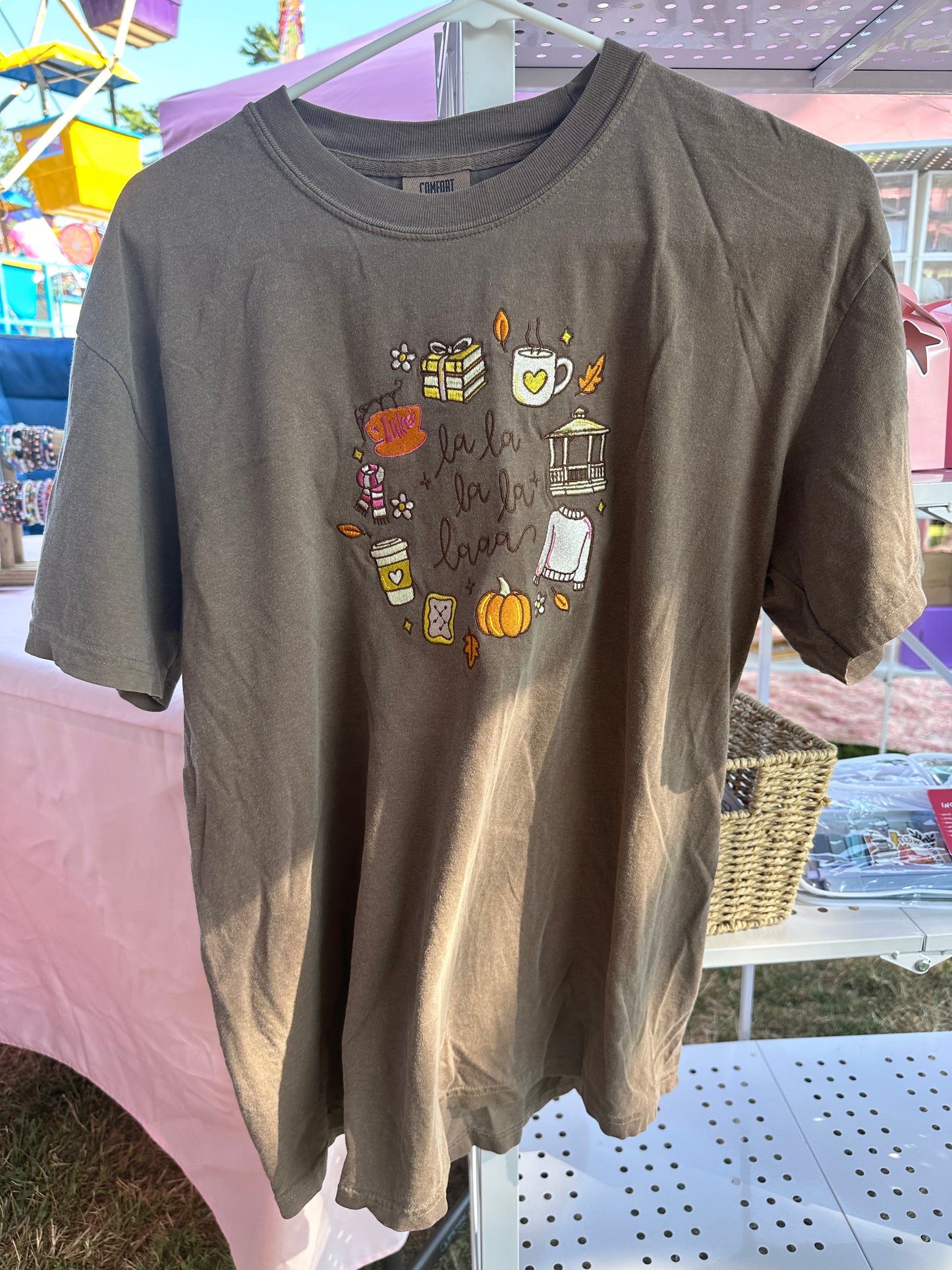 Cozy Small Town Embroidered Shirt or Crewneck