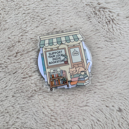 Support Your Local Indie Bookstore MagSafe Phone & Kindle Grip