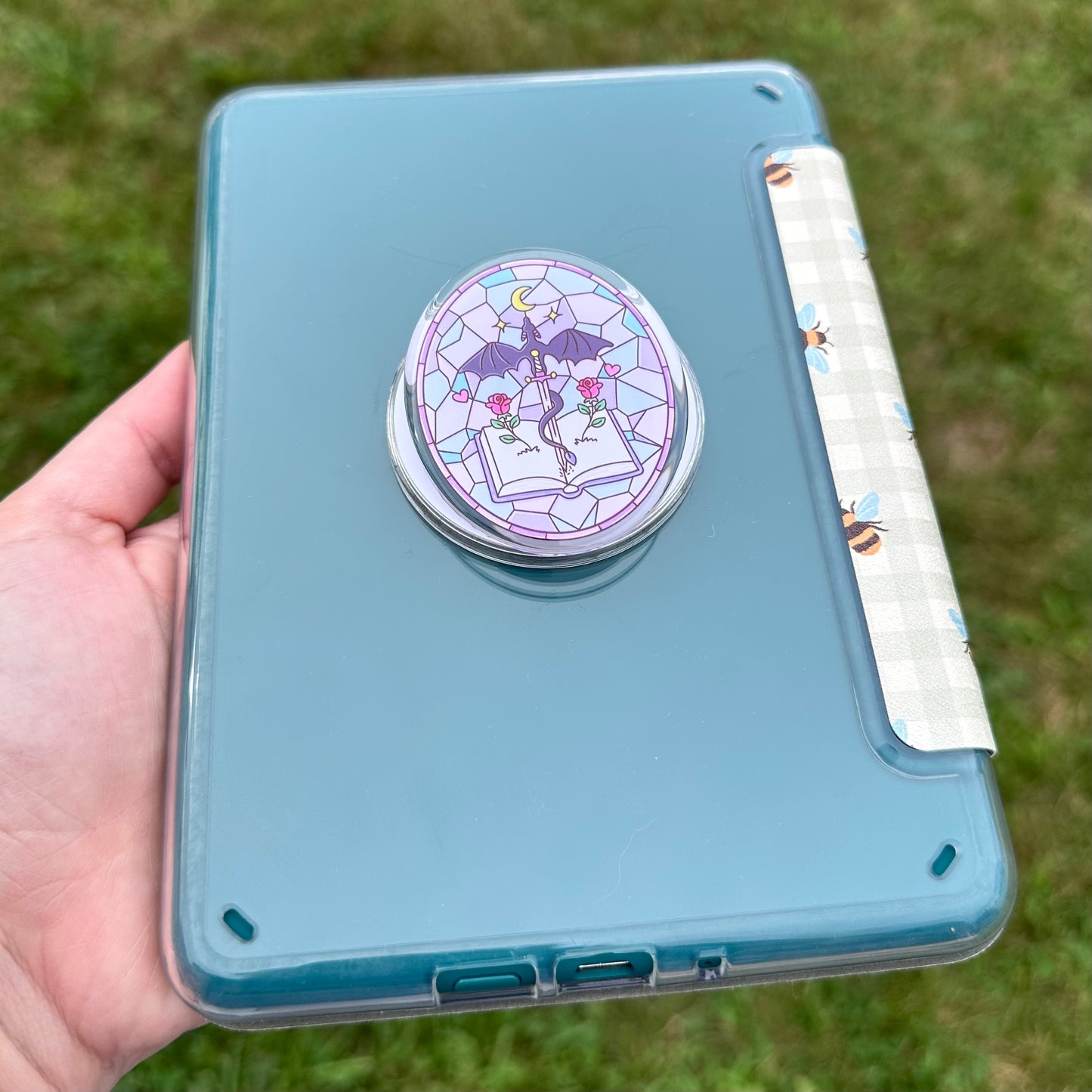 Fantasy Reader MagSafe Phone & Kindle Grip