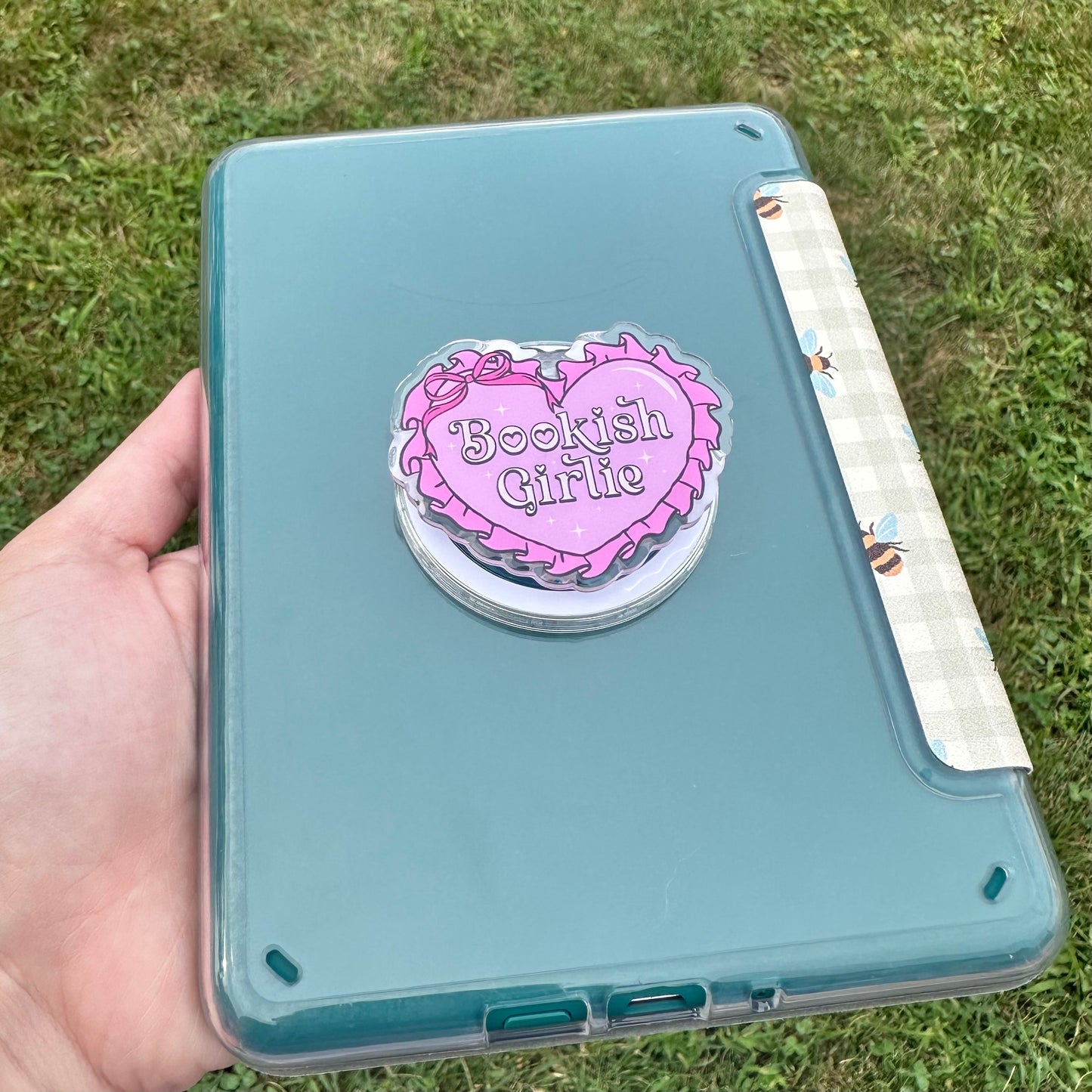 Bookish Girlie MagSafe Phone & Kindle Grip