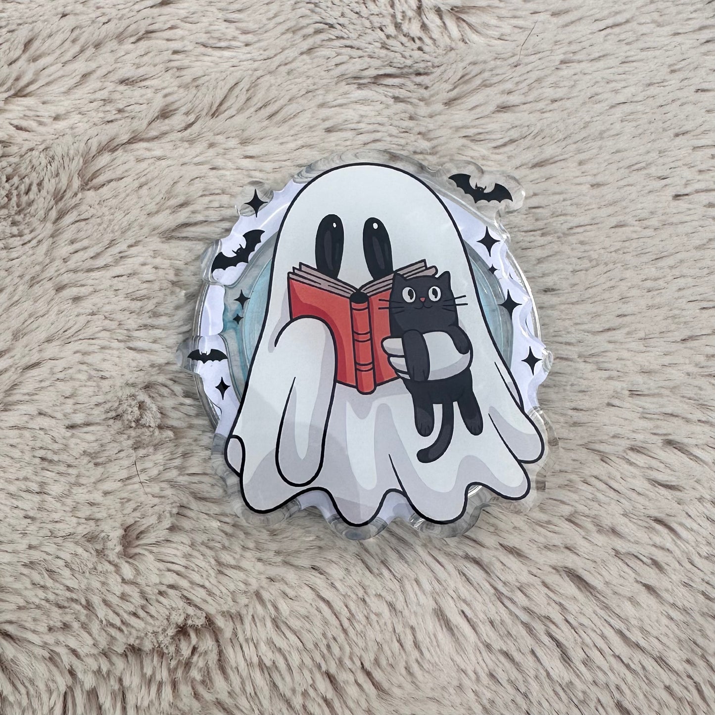Reading Ghostie MagSafe Phone & Kindle Grip