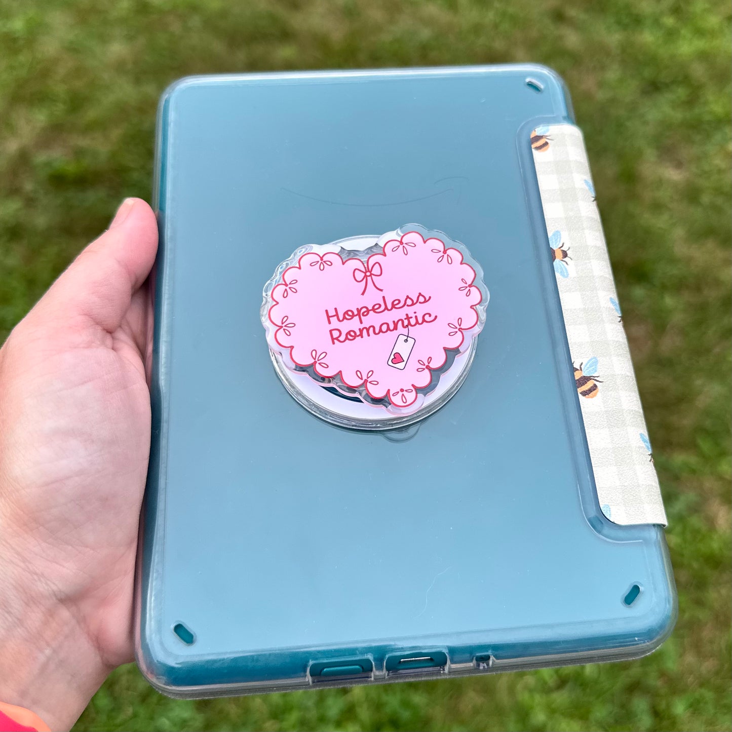 Hopeless Romantic MagSafe Phone & Kindle Grip