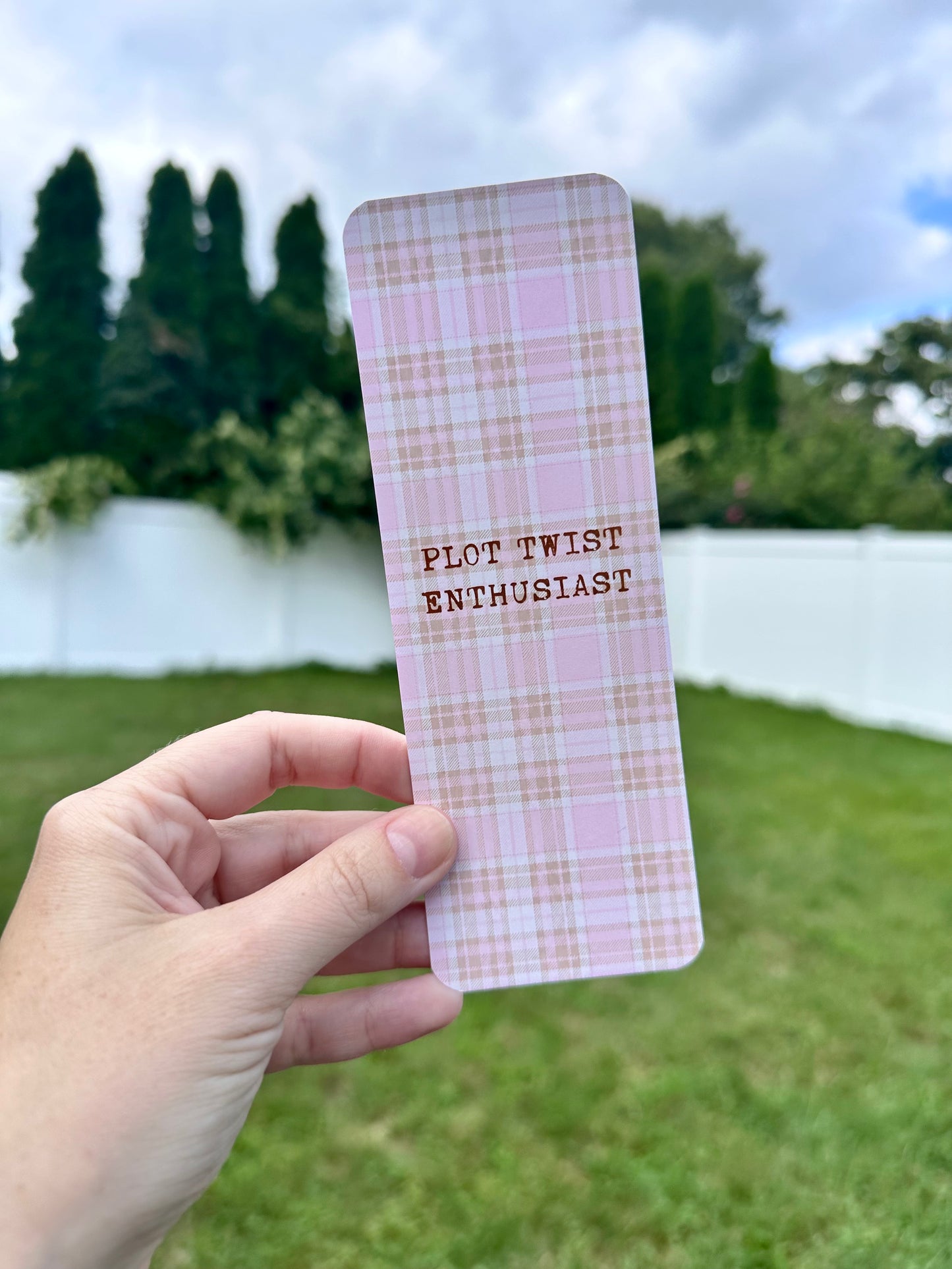 Plot Twist Enthusiast Bookmark