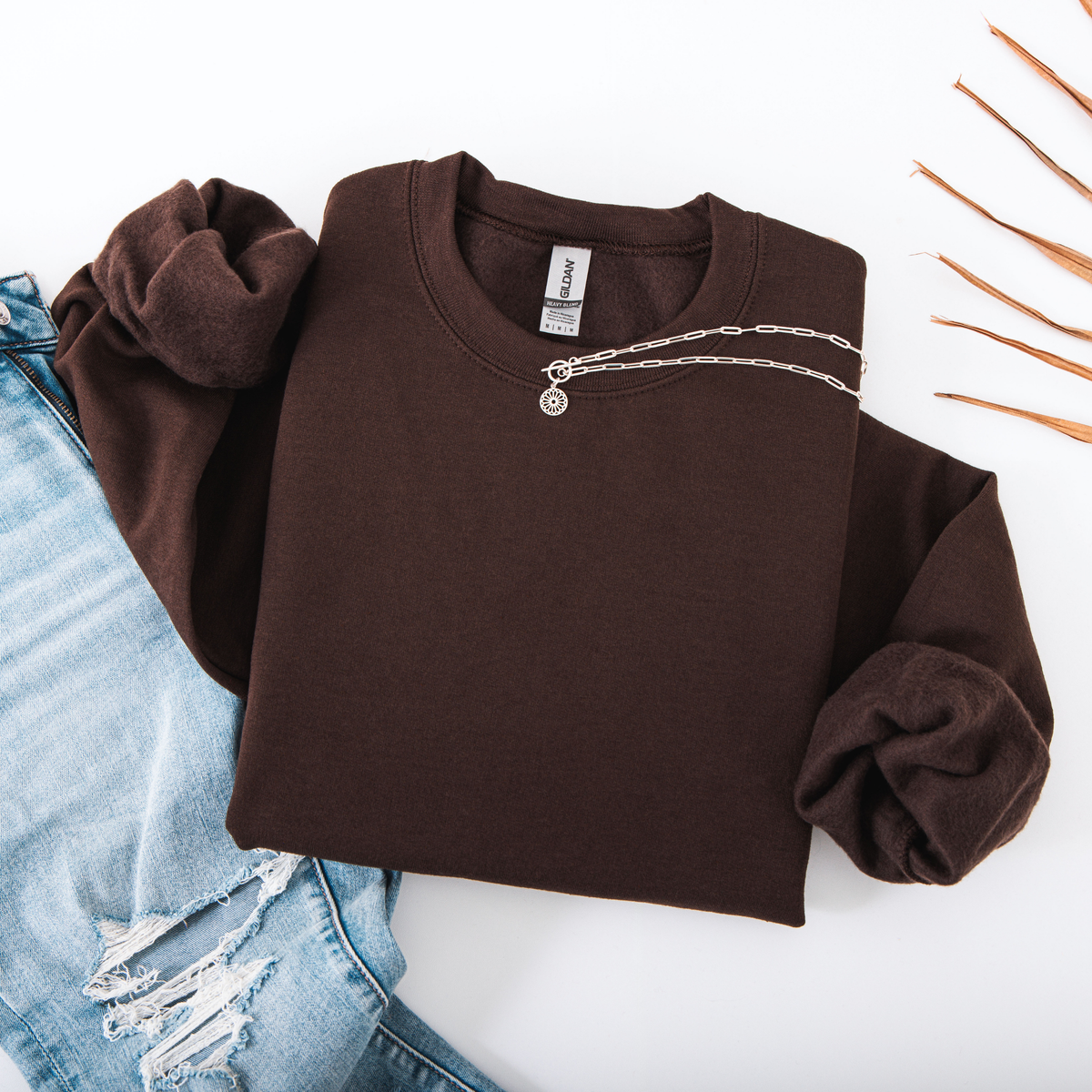 Cozy Small Town Embroidered Shirt or Crewneck