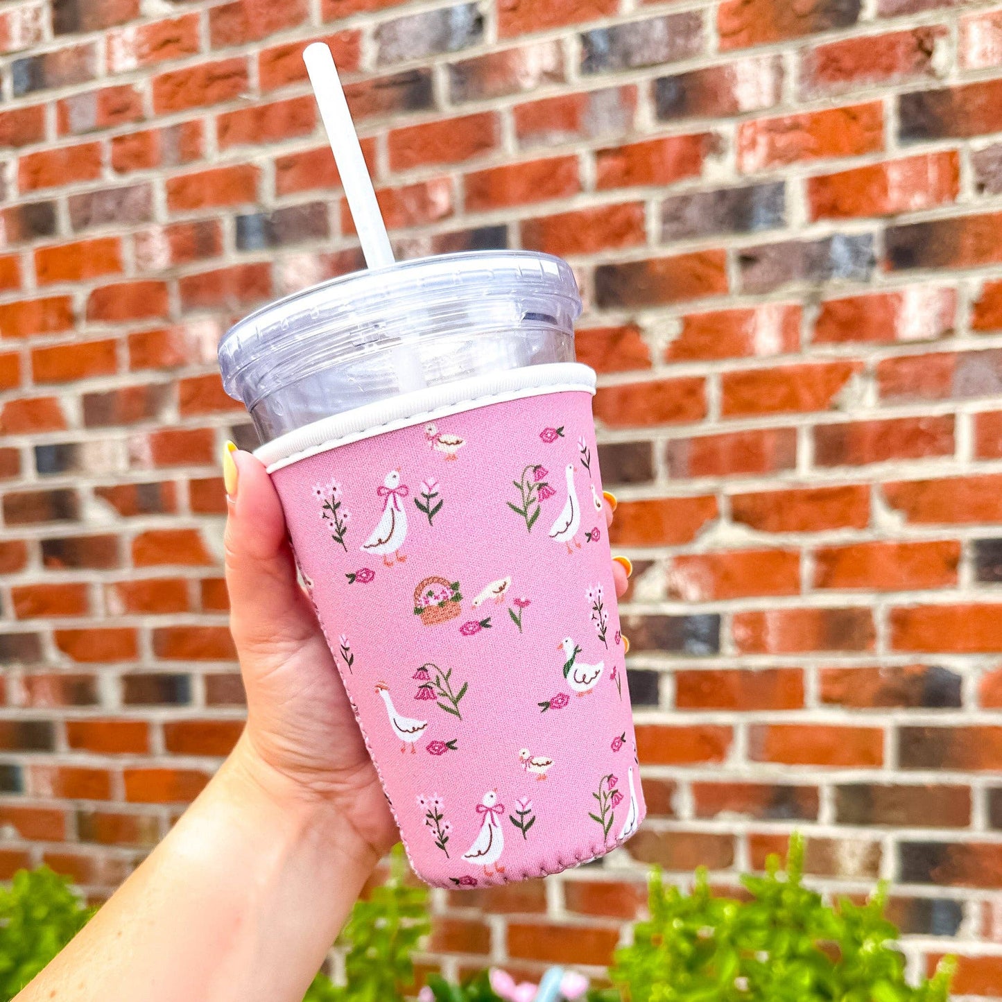 Cottage Geese | Cup Coozie