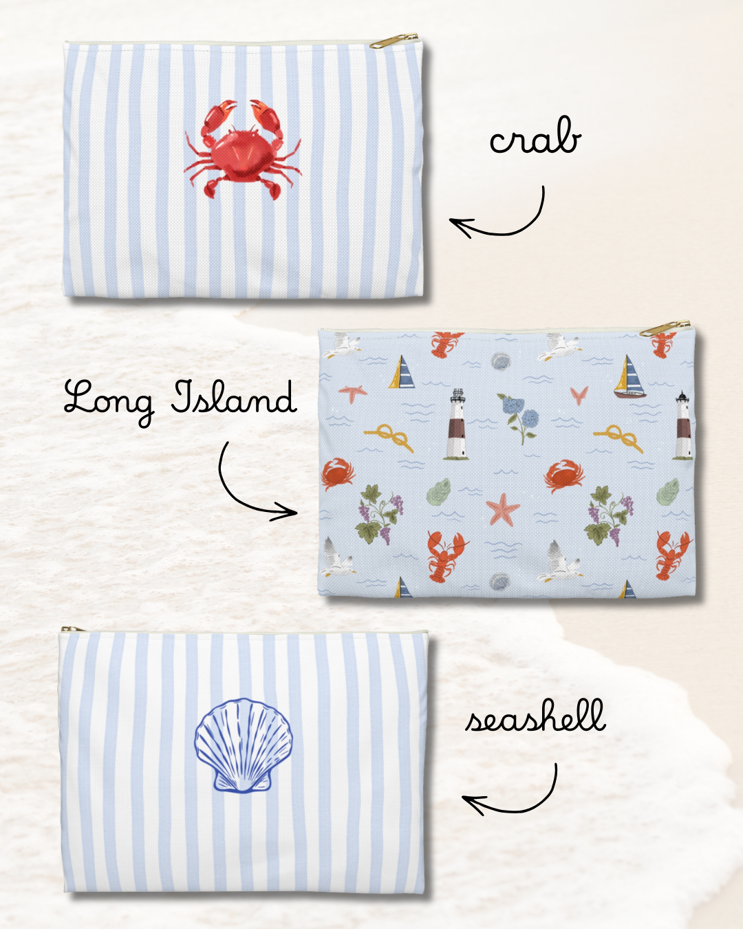 PRE-ORDER: Currently Coastal Accessory Pouch